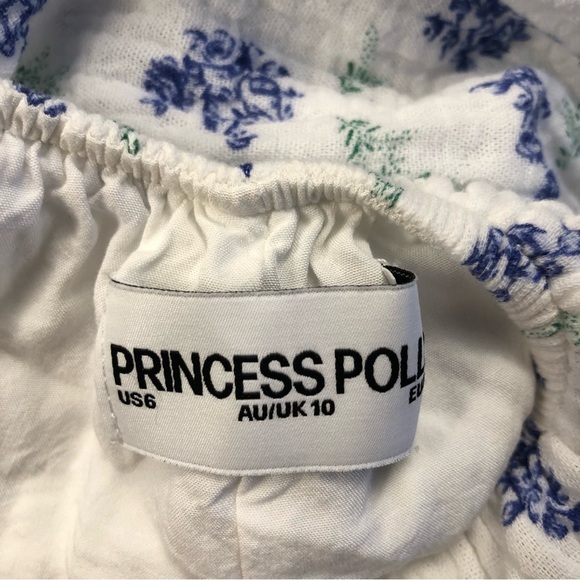 Princess Polly Let’s Dance floral Mini Dress size 6 - Picture 6 of 8